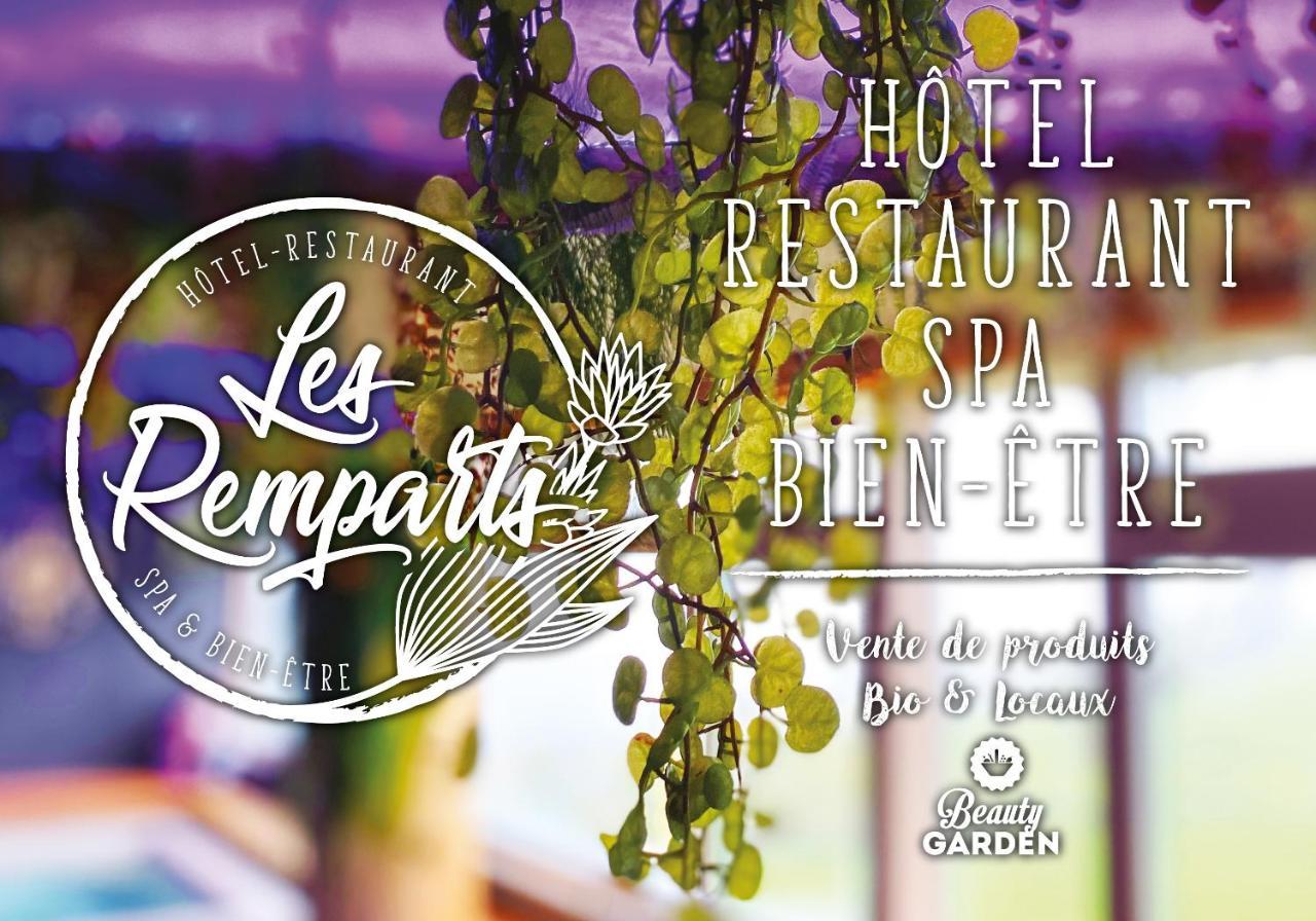 Logis Hotel Restaurant & Spa Les Remparts 살레 외부 사진