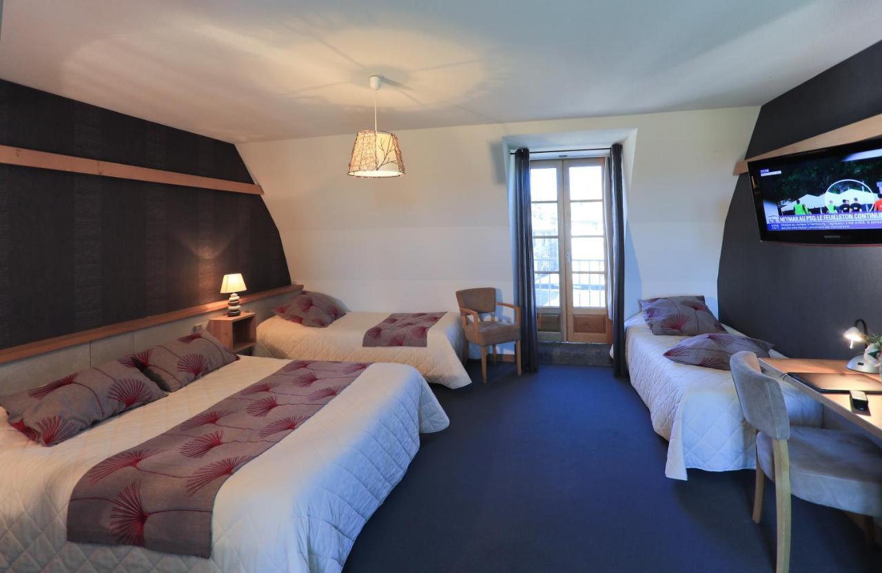 Logis Hotel Restaurant & Spa Les Remparts 살레 외부 사진