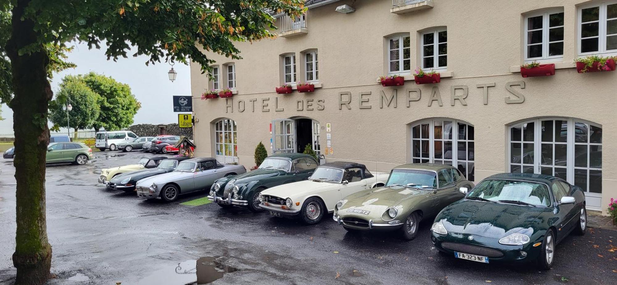 Logis Hotel Restaurant & Spa Les Remparts 살레 외부 사진