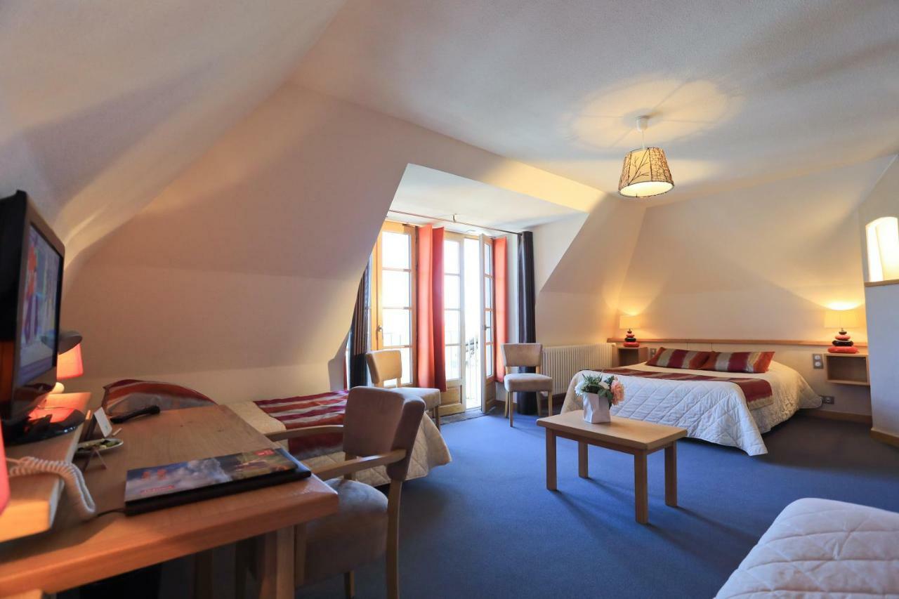 Logis Hotel Restaurant & Spa Les Remparts 살레 외부 사진